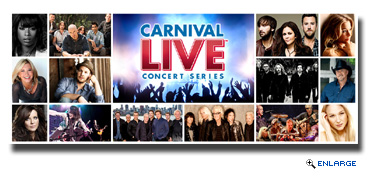 Carnival Cruise Lines Announces Carnival LIVE Concert Series