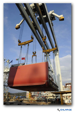 Construction of the new Carnival Magic officially began earlier this week when the vessel's keel was laid at Fincantieri's Monfalcone yard in Italy.