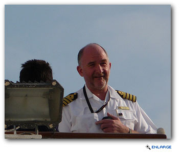 Halifax-born Captain Hamish Sunter joined Cunard in 1990 as an officer on Cunard Princess, where he remained for three years. He also obtained his Master's Certificate at this time.