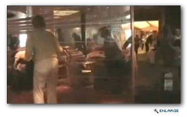Two passengers were killed and several others were injured last Wednesday after a large wave struck the Louis Majesty while the ship was sailing in heavy weather off the coast of Spain.