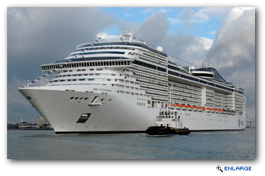 The new cruise ship will be a sister ship of 