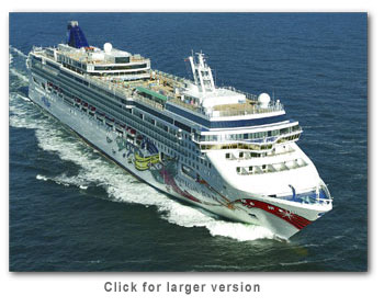 NCL Takes Delivery of Norwegian Jewel, Click for Larger Version