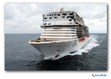 Norwegian Epic, Norwegian Cruise Line's largest and most innovative ship to date, returned from her first successful sea trials on Sunday, February 14, 2010.
