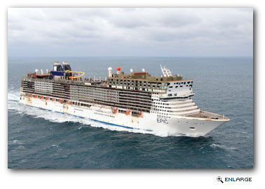 Norwegian Epic, Norwegian Cruise Line's largest and most innovative ship to date, returned from her first successful sea trials on Sunday, February 14, 2010.