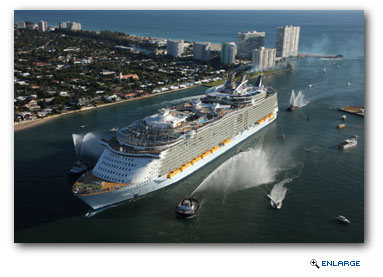 Royal Caribbean annonced this week that Allure of the Seas' inaugural season will take place one week earlier than originally planned. The ship's first revenue, or Main.