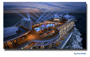 Princess Cruises Reveals Top Deck Features Aboard Royal Princess