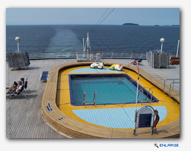 ms Zaandam, Aft Pool