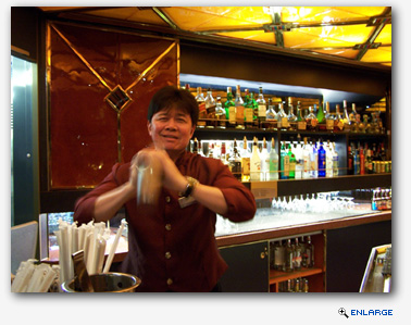 Nestor, Ocean Bar, ms Zaandam